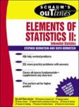 Elements Of Statistics Ii