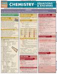 Qs Chemistry Equations & Answers