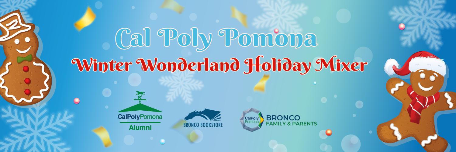Cal Poly Pomona Holiday Mixer Bronco Bookstore
