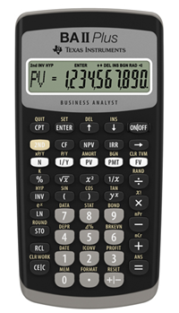 Ti Calculator Baii Plus [Financial]