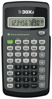 Texas Instruments Ti-30Xa Calculator