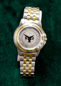 Rolled Link Mens Watch Two Tone