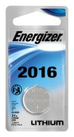 Energizer 2016 Cell Battery 1 PK