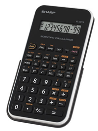 Sharp Calculator El501 Black/White [Scientific]