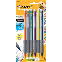 Bic Matic Grip Pencil .7Mm 6 PK ASTD