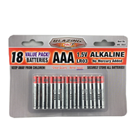 Blazing Volt AAA Batteries 18Pk