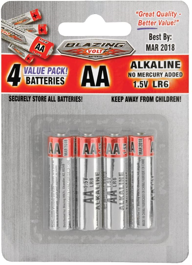 Blazing Volt AA Batteries 4 PK (SKU 118898851344)