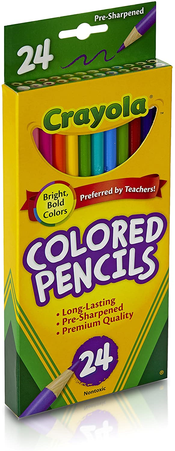 Crayola Colored Pencil Set 24 CT