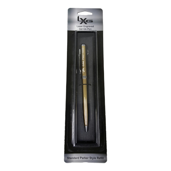 Click Action Gel Ink Pen Gold