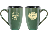 Mom Mug Sherwood Cafe Green