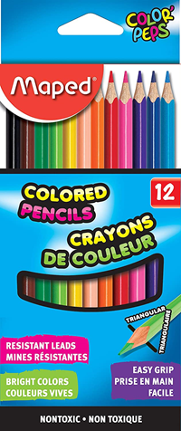 Maped Color'Peps Gel Retractable Watercolor Crayon Sets