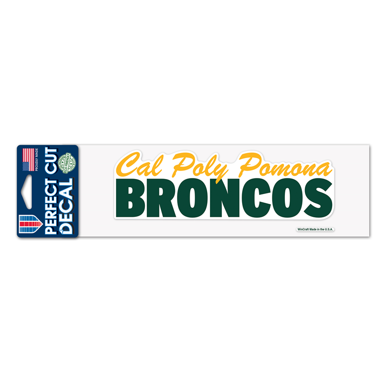 Decal Cal Poly Over Broncos (SKU 120876931326)