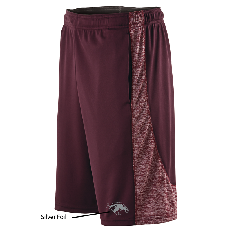 *Close Out: Short Electron Maroon Heather (SKU 121129511426)