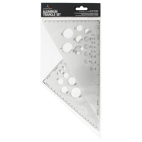 Aluminum Triangle Set 6"45 & 8"30/60