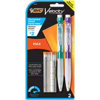 Bic Velocity Max Pencil .7Mm 2 Pack