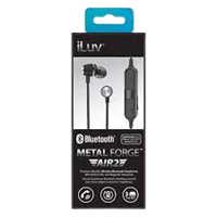 Iluv Metal Froge Air Wireless Earbuds W/Mic Silver