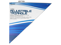 Adjustable Triangle W/Magnifier 10"