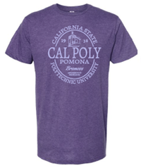 Tee Circle Retro Heather Purple