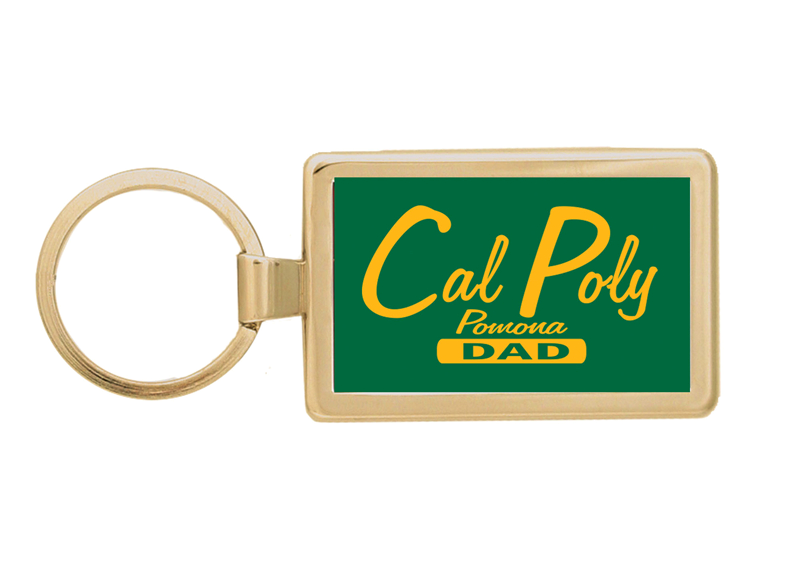 Dad Key Chain Rectangle Gold (SKU 122431501397)