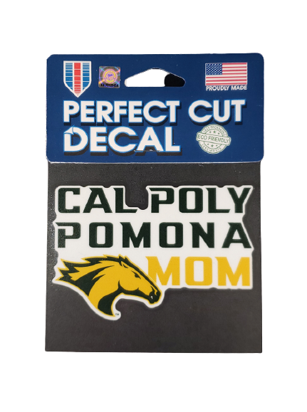 *Close Out; Mom Decal Perfect-Cut Cal Poly Ovr Pomona (SKU 122927451326)