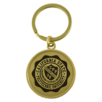 MOM KEY TAG CPP CONTEMPORARY ROUND GOLD