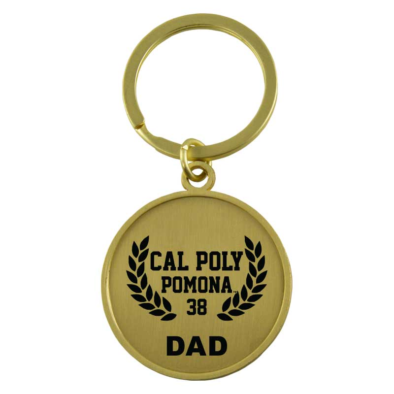 Dad Key Tag CPP Contemporary Round Gold (SKU 123435391481)