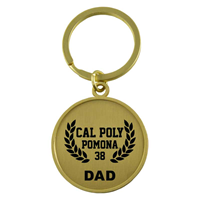 Dad Key Tag CPP Contemporary Round Gold