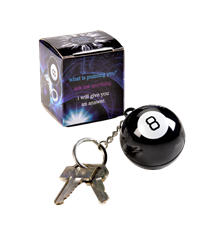 *Close Out: Magic Fortune Ball Keychain