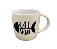 *CLOSE OUT: MUG CERAMIC MOM/DAD CAT