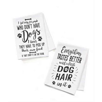Tea Towels Furever Yours Dog ASST