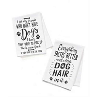 *Close Out: Tea Towels Furever Yours Dog ASST