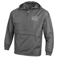 Jacket Pack N Go Script Logo 2 LOC W/Back Graphite