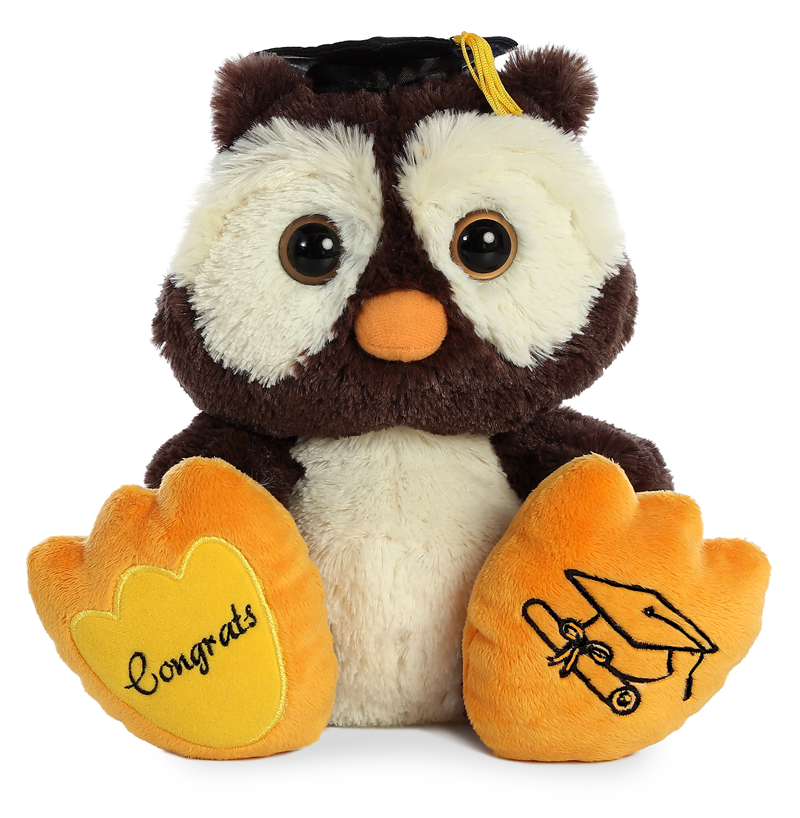 Grad Plush Taddle Toes Owl 10" (SKU 123714331351)