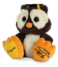 GRAD PLUSH TADDLE TOES OWL 10