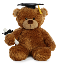 Grad Plush Bonny Bear 10"