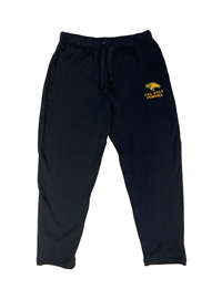 Sweatpant Horsehead And Cal On Pocket Black