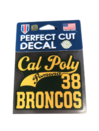 Decal Perfect Cut Bronco Pomona In Tailsweep