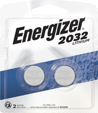 Energizer 2032 Cell Battery 2 PK