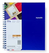 3 Subject Notebook 8.5 X 11 College Ruled Blue