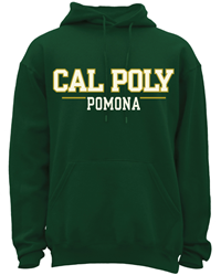 Hood Classic Cal Poly Over Pomona Old Gold Bar  Dark Green