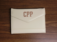 Padfolio Small Tri-Fold CPP Cream