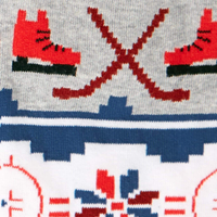 *CLOSE OUT: MEN'S SOCK UGLY HOCKEY SWEATER