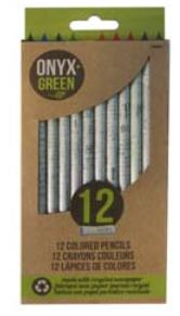 Onyx Green Colored Pencil 12Pk