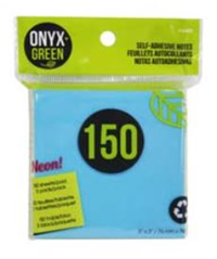 Onyx Green Self-Adhesive Notes Blue