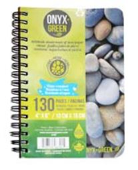Onyx Green Notebook 6 X 4