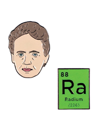*Close Out: Curie & Radium Pins
