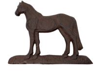 Cast Iron Horse Door Stopper