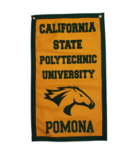 *Bestseller: Banner Cal Poly Broncos Flocked 18X36