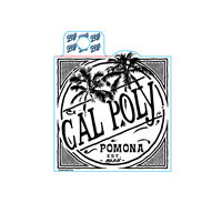 Decal Affordable Palm Cal Poly Slant Large