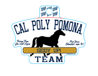 Decal Moo Tippin Cal Poly Farm Fun Pleasure Riding Large